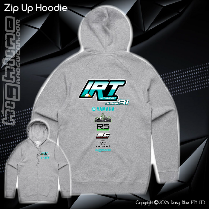 Zip Up Hoodie - IRT Motorsport