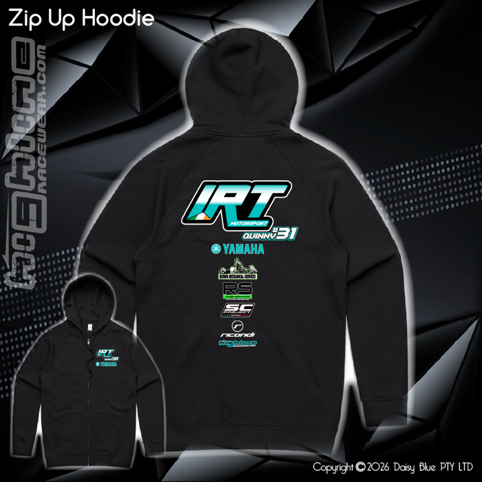 Zip Up Hoodie - IRT Motorsport