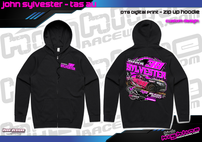 Zip Up Hoodie - John Sylvester