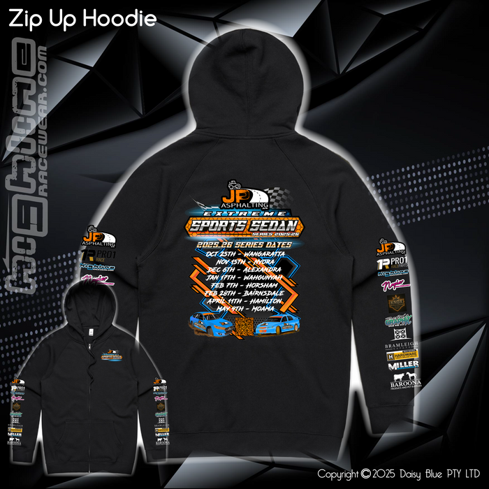 Zip Up Hoodie - JPA ESSS 2025/26