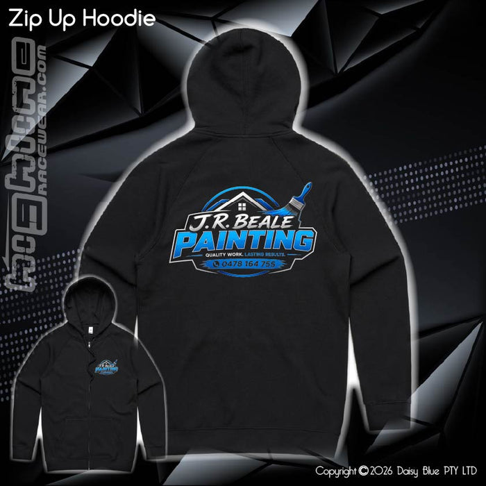 Zip Up Hoodie - J.R Beale Painting