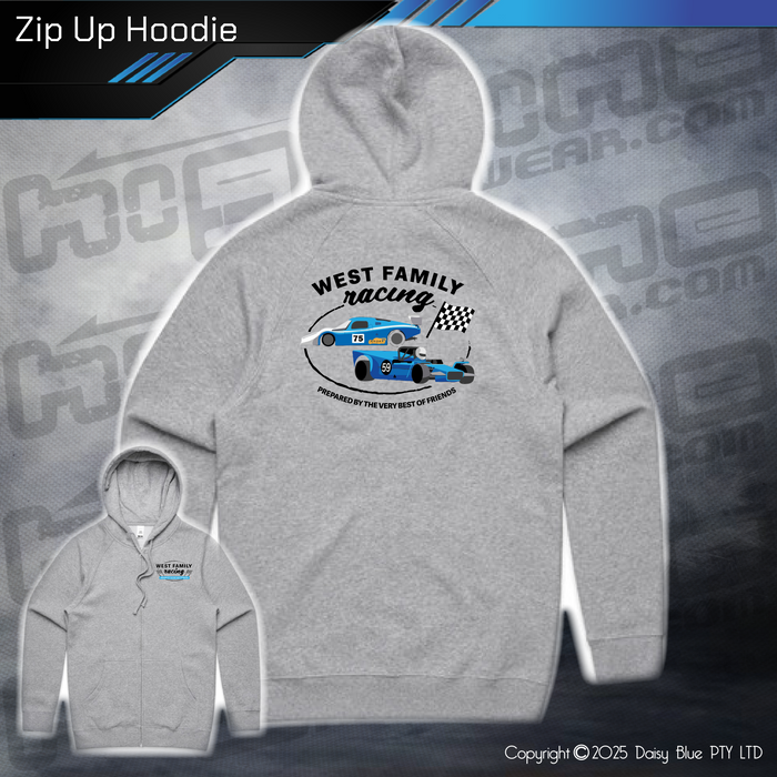 Zip Up Hoodie - Kevin West