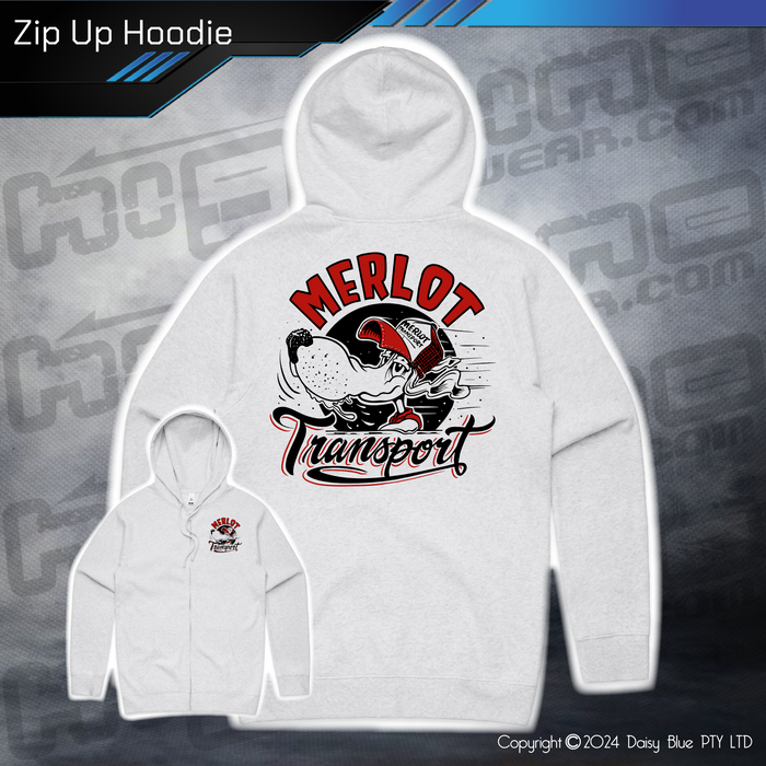 Zip Up Hoodie - Merlo Transport