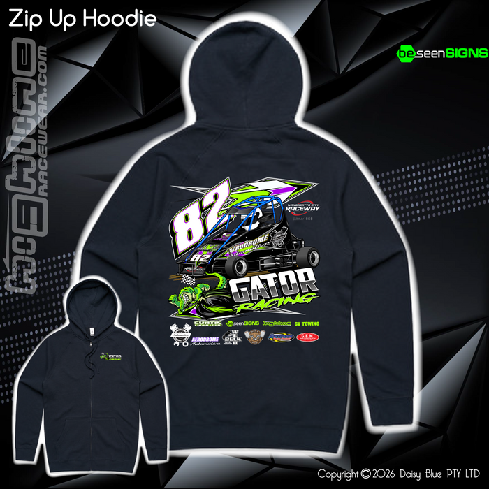 Zip Up Hoodie - Nate 'GATOR' Roycroft