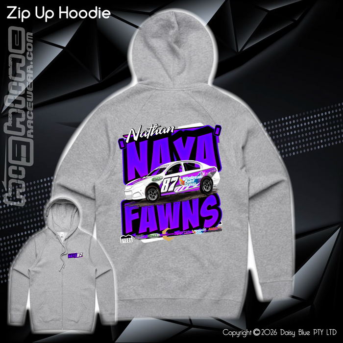 Zip Up Hoodie - Nathan 'NAYA' Fawns
