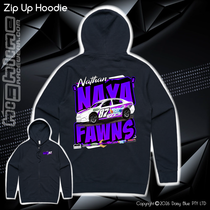 Zip Up Hoodie - Nathan 'NAYA' Fawns