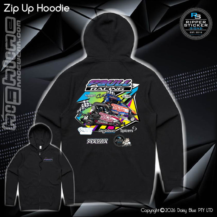 Zip Up Hoodie - Paull Racing