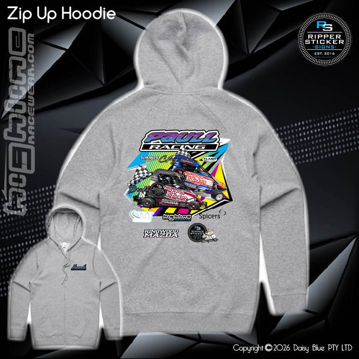 Zip Up Hoodie - Paull Racing