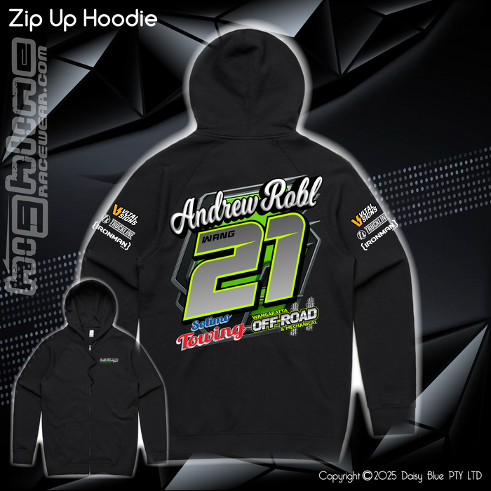 Zip Up Hoodie - Robls Racing