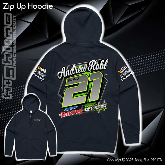 Zip Up Hoodie - Robls Racing