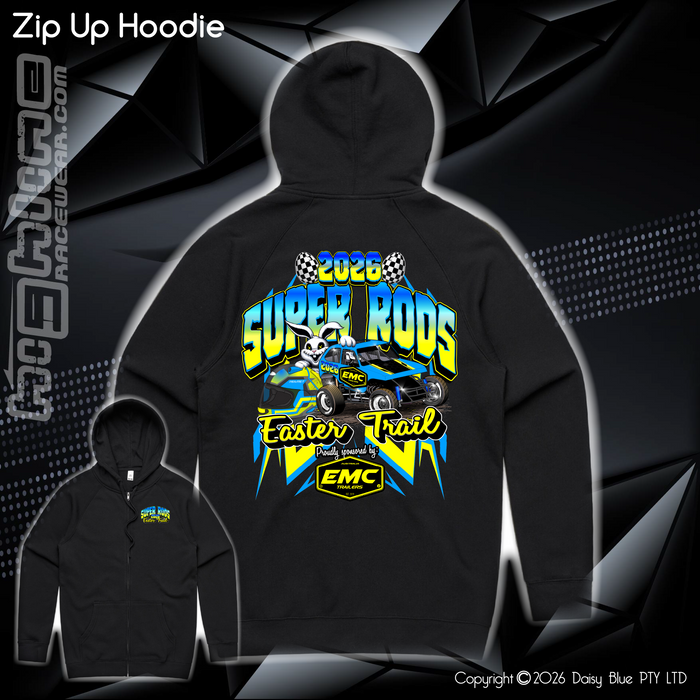 Zip Up Hoodie - Super Rod Easter Trail 2026