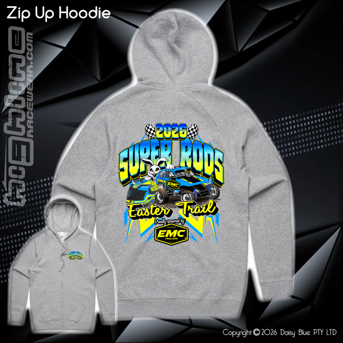 Zip Up Hoodie - Super Rod Easter Trail 2026