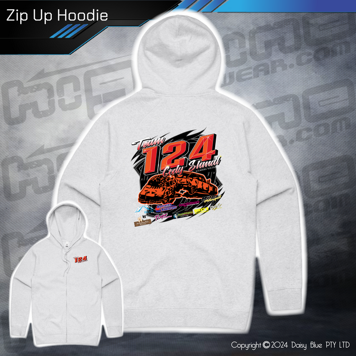 Zip Up Hoodie - Team 124