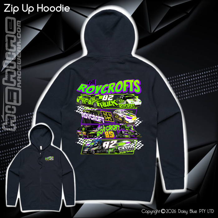 Zip Up Hoodie - The Roycrofts
