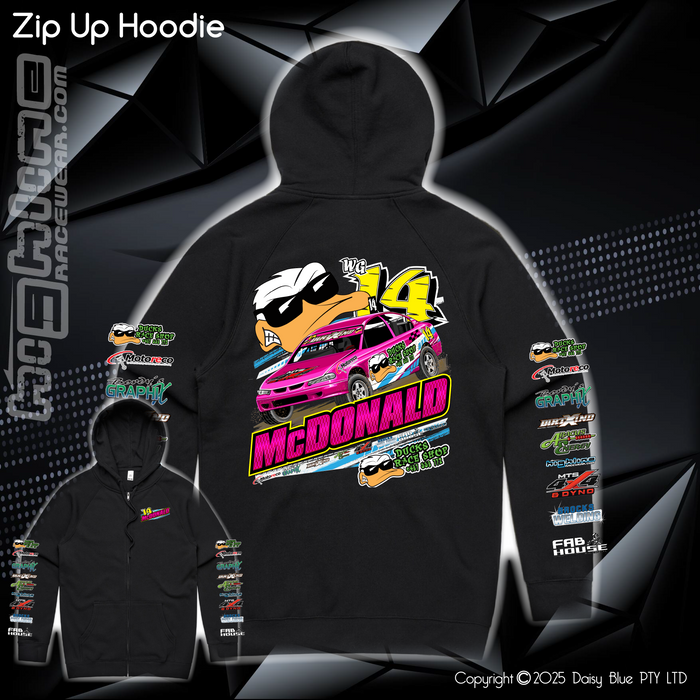 Zip Up Hoodie - Tommy McDonald
