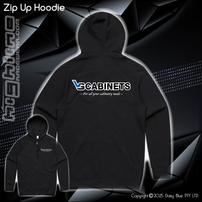 Zip Up Hoodie - VG Cabinets