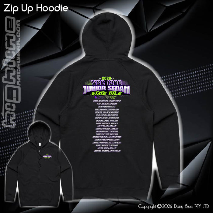 Zip Up Hoodie - VSC 1200 Junior Title 2026
