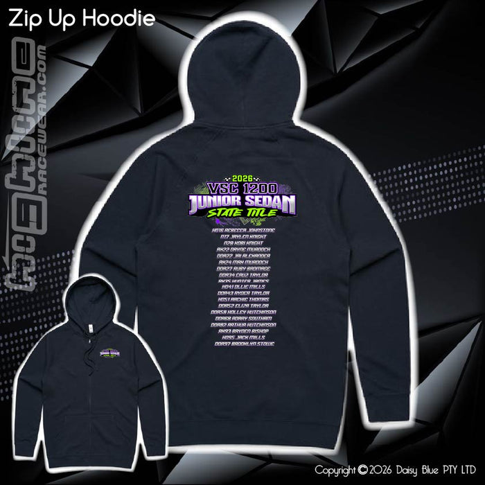 Zip Up Hoodie - VSC 1200 Junior Title 2026