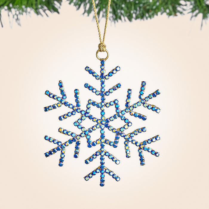 Zodax Sparkling Rhinestone Snowflake Ornament